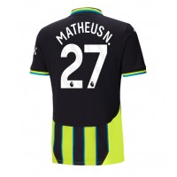 Manchester City Matheus Nunes #27 Bortedrakt 2024-25 Kortermet